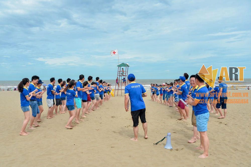 Bãi biển Địa điểm Tổ chức TeamBuilding đắc đỏ