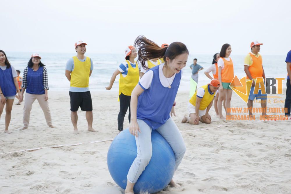 Các trò chơi Team Building tổ chức tại Bãi Nam Sơn Trà Đà Nẵng