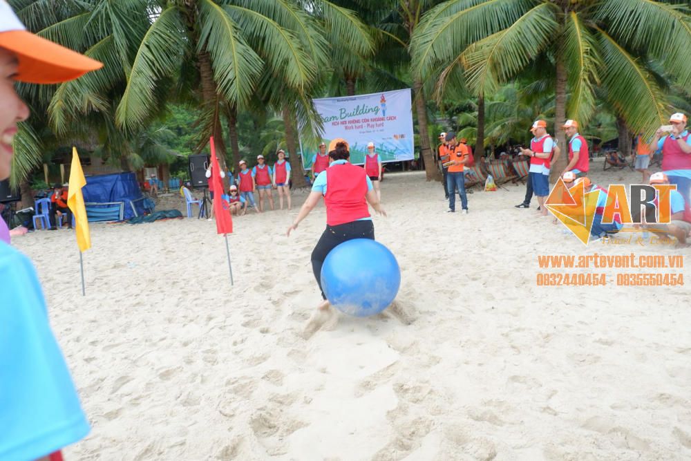 Trò chơi Team Building Tổ chức tại Cù Lao Chàm