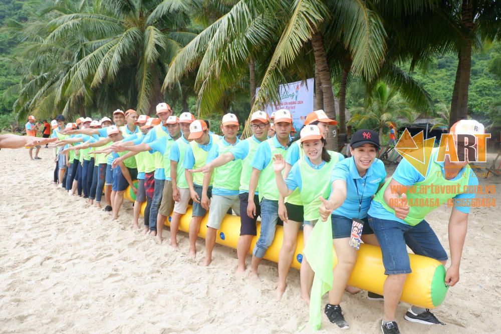 Trò chơi Team Building Đà Nẵng Cù Lao Chàm vui nhộn