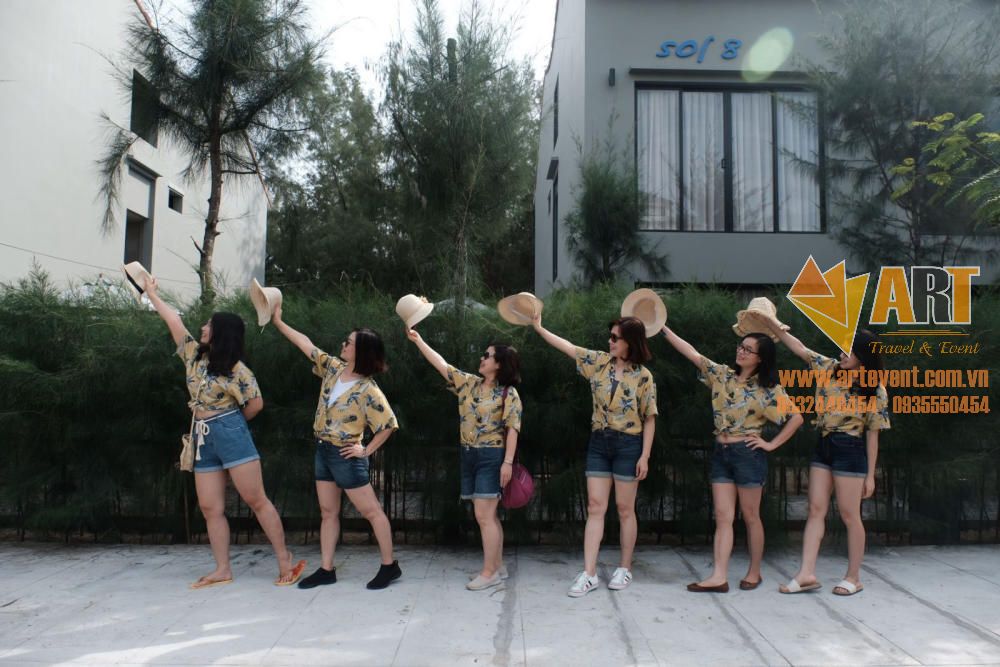 Teambuilding: Những cô gái của BIDV trong màu áo vàng càng tươi tắn và trẻ trung