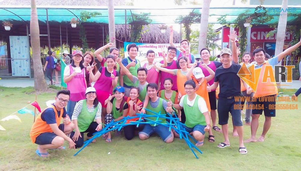 Niềm hào hứng phấn khởi của từng đội teambuilding