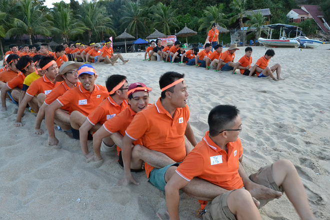 Tập hợp những trò chơi Teambuilding Bãi Biển Bẩn Bựa Nhất