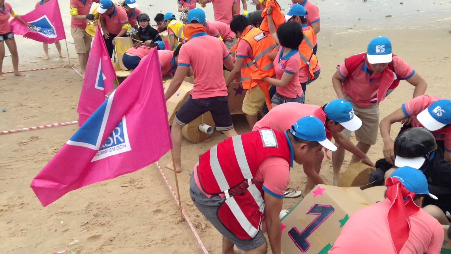 Team Building Đà Nẵng Bãi Biển Power To Win